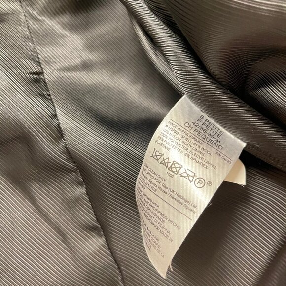 Banana Republic Melton Wool Long Military Jacket Green - SP - Picture 9 of 16